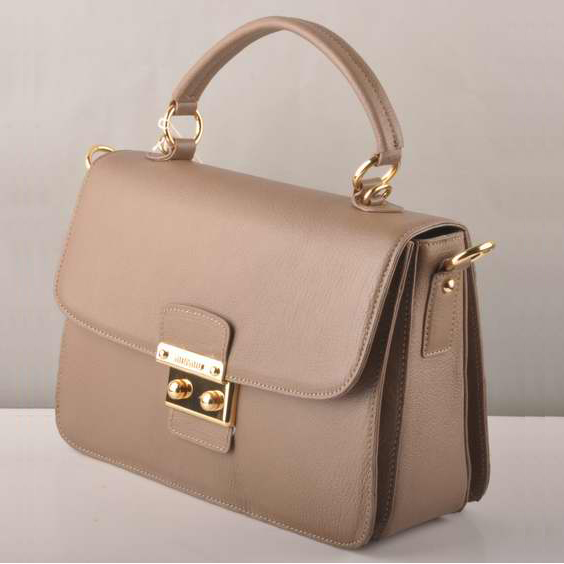 7431 Miu Miu Tote Borse in pelle 7431 caffè